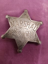 Vintage Marshal Badge