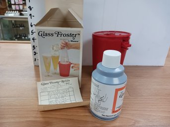 Vintage Glass Froster