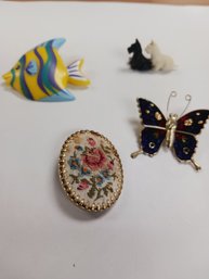 Misc Vintage Pin Lot ANT