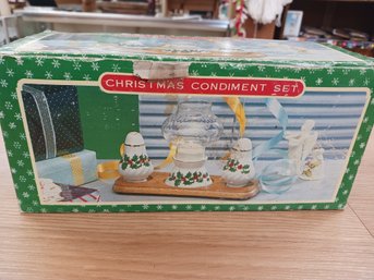Christmas Condiment Set