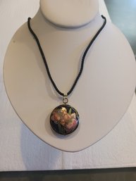 Double Sided Flower Necklace