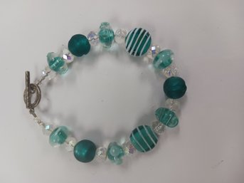 Green And Clear Bracelet