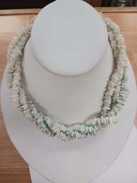 Triple Strand Shell Necklace
