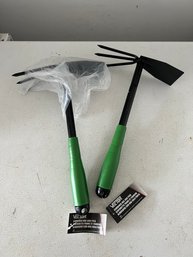 (2) Vector Combined Hoe And Rake - New