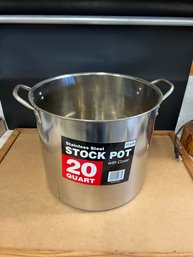 Stainless Steel 20 Quart Stock Pot