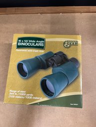 Rugged Gear 10 X 50 Wide Angle Binoculars - Brand New