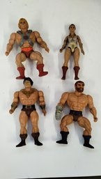 Vintage 1980s Masters Of The Universe Action Figures Lot