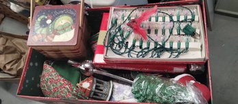 Christmas Box Full Of Misc Decorations #2