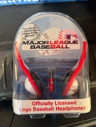 Major League Baseball Officially Licensed Logo Baseball Headphones