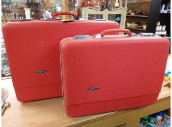 Set Of Vintage Suitcases