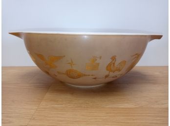 Vintage Pyrex Early American Large Mixing Bowl