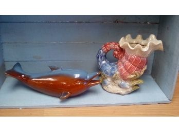 Decorative Ocean Themed Glassware