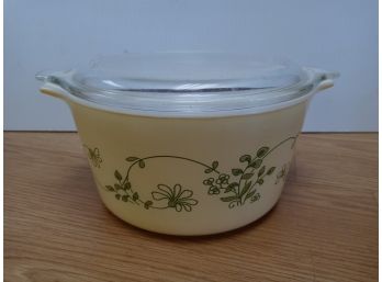 Vintage Pyrex Shenandoah Casserole 1.5 Qrt Dish W/lid