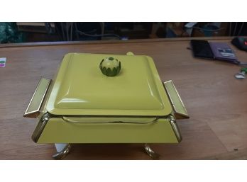 MCM Casserole Dish With Serving Tray