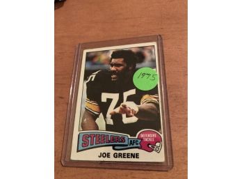 Joe Greene 1975 Topps  #425