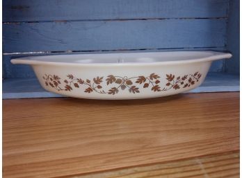 Divided Pyrex Serving Dish
