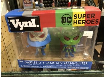 Vinyl Darkseid & Martian Manhunter Super Heros