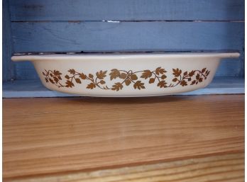 Divided Pyrex Serving Dish