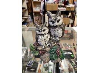Colorful Ceramic Owls