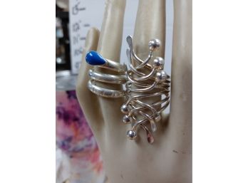 Sterling Silver Overlay Rings Lot 1