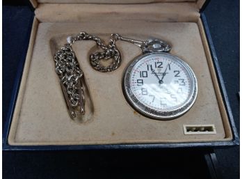 Vintage Jules Jurgensen Pocket Watch (needs New Battery)