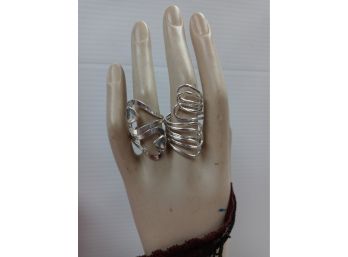 Sterling Silver Overlay Rings Lot 2