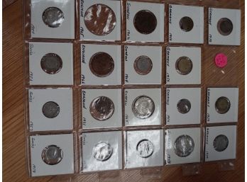Vintage Foreign Coin Lot #3