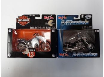 Lot Of Toy Harley Davidson Motor Cycles #2