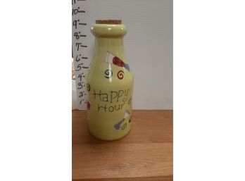 Ceramic  Bottle Jug Bank