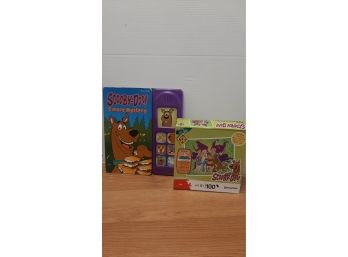 Scooby-Doo  Push Button Book & Puzzle