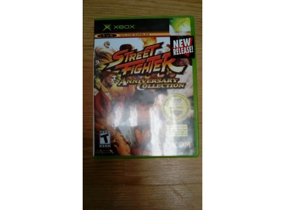 Vintage Xbox Street Fighter Game