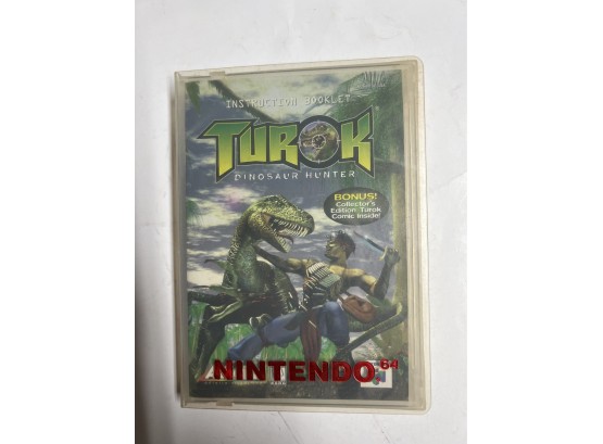 Nintendo 64 Turok The Dinosaur Hunter