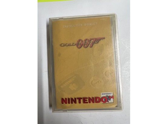 Nintendo 64 007 Goldeneye Game