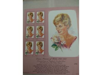 Princess Diana Stamps