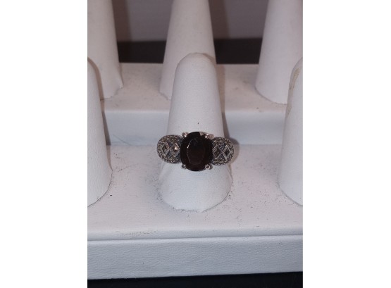 Sterling Silver Onyx Ring