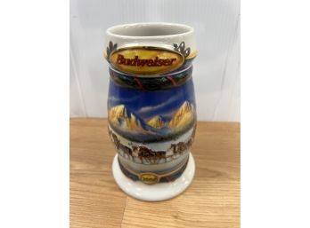 Holiday In The Mountains 2000 Holiday Budweiser Stein