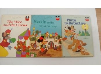 Vintage Disney Children's Books Lot 3