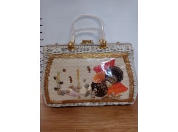 Vintage Shell Purse Made. By Atlas Hollywood Fla