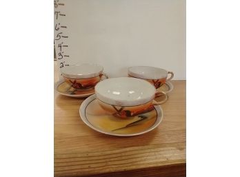 Vintage Teacups/saucers/ Japan