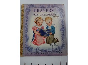 Vintage Children's Little Golden Book Copyright 1942