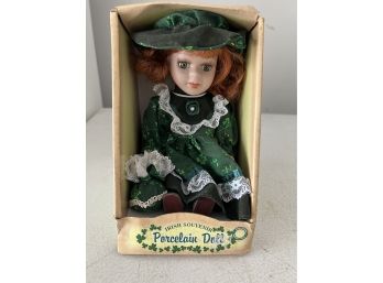 Vintage Porcelain Irish Souvenir Doll