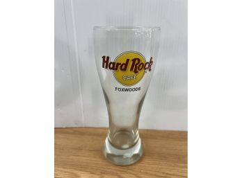 Hard Rock Cafe Foxwoods Glass