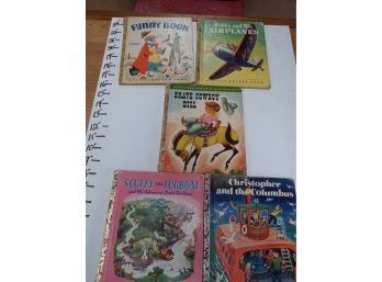 Lot Of Vintage Golden Books From The 40s And 50s