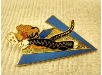 Vintage Flying Tigers Air Force Pin