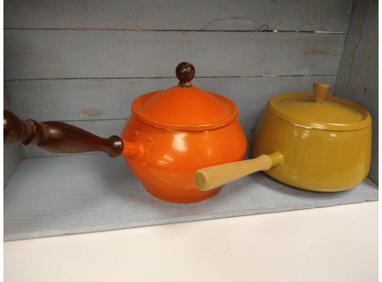 Vintage Fondue Pots