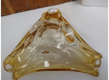 Vintage Murano Style Art Glass Bowl