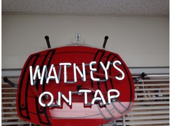 Watney's Neon Beer Sign