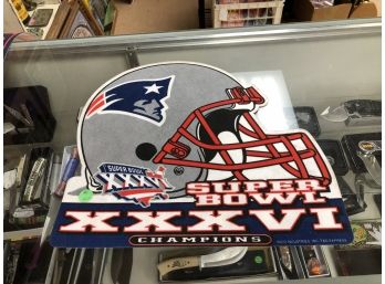 New England Patriots Superbowl XXXVI Champs