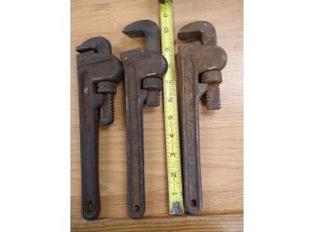 3 Adjustable Wrenches