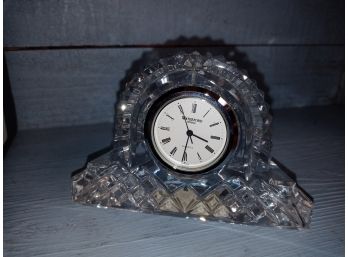 Crystal Waterford Clock New In Box